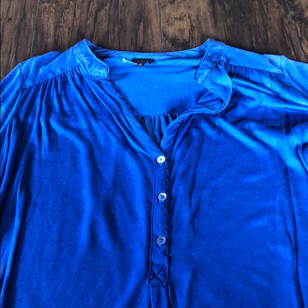 T. Babaton Blue Henley